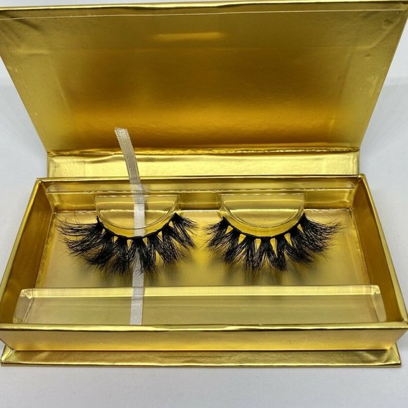 3D Volume Authentic Mink Hair False Eyelashes NWT - Picture 5 of 7